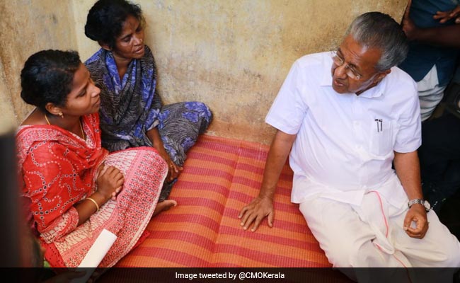 Pinarayi Vijayan Visits Home Of Kerala Tribal Man Lynched, Assures Justice