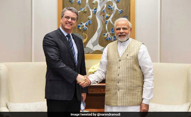 World Trade Organisation Chief Calls On PM Modi