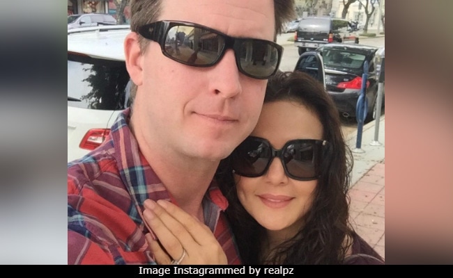 Preity Zinta And Gene Goodenough, In Super-Cute Anniversary Pic