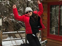 Shimla Native Preity Zinta Went To The Mountains Of California For The Weekend