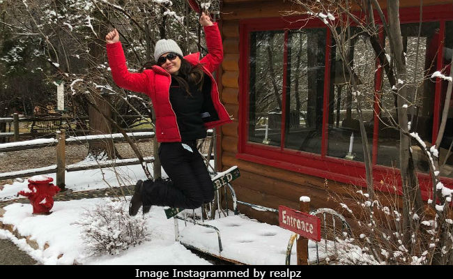 Shimla Native Preity Zinta Went To The Mountains Of California For The Weekend