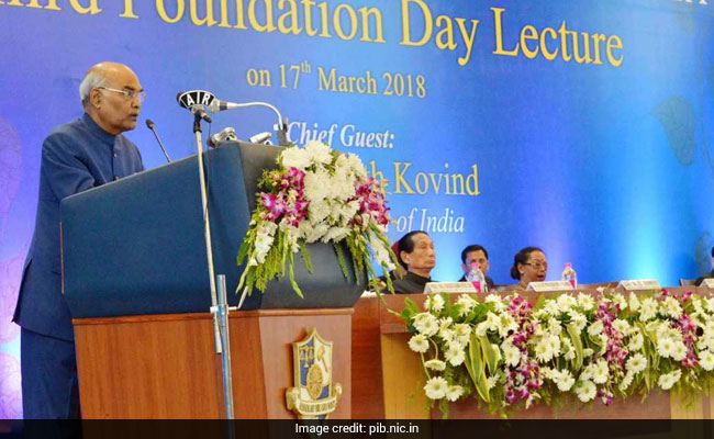 President Kovind Urges Lawyers To Be Humane On NLU Odisha Foundation Day