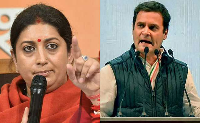 Rahul Gandhiji, Even "Chhota Bheem" Knows Better: Smriti Irani's Jab On Data Row