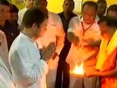 कर्नाटक विधानसभा चुनाव: चर्च, मंदिर के बाद दरगाह गए राहुल गांधी