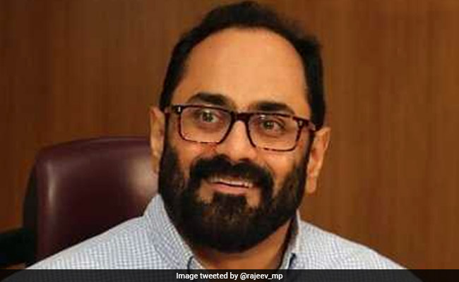 Independent Rajya Sabha Lawmaker Rajeev Chandrasekhar Joins BJP