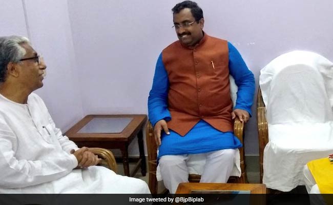 In Unusual Gesture, BJP Leader Goes To Tripura's CPM Office, With Invite