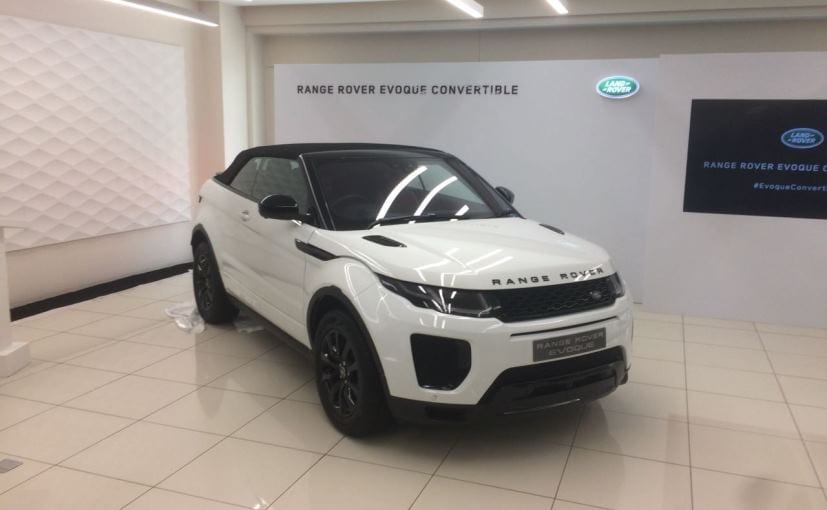 range rover evoque convertible launched