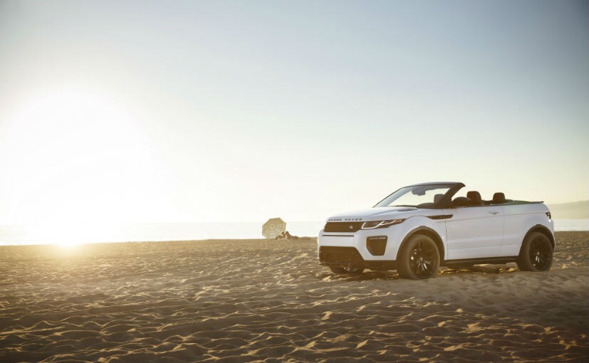 Range Rover Evoque Convertible Driven