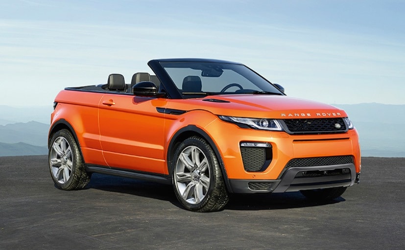 Range Rover Evoque Convertible To Be Launched In India 