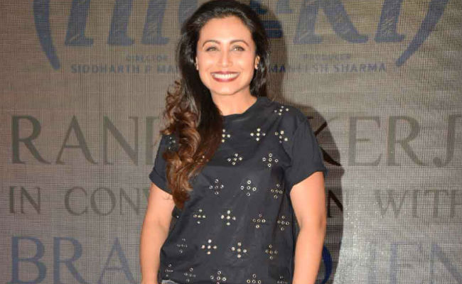 Rani Mukerji Intends To Treat Her 40s Like Her 20s