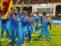 Nidahas Trophy Final, India Vs Bangladesh: Rohit Sharma Waves Sri Lankan Flag During Victory Lap In Colombo