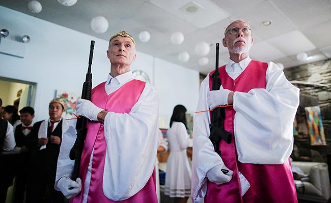 In This Pro-Gun Church, Wedding Vows Are Exchanged With AR-15s In Hand