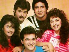 Amitabh Bachchan, Anil Kapoor, Juhi Chawla, Pooja Bhatt, Sanjay Kapoor In An Epic Throwback Pic