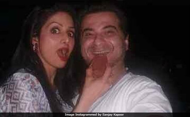 Sridevi's Brother-In-Law Sanjay Kapoor's Throwback Pic Of Her Is Making Us Teary Again