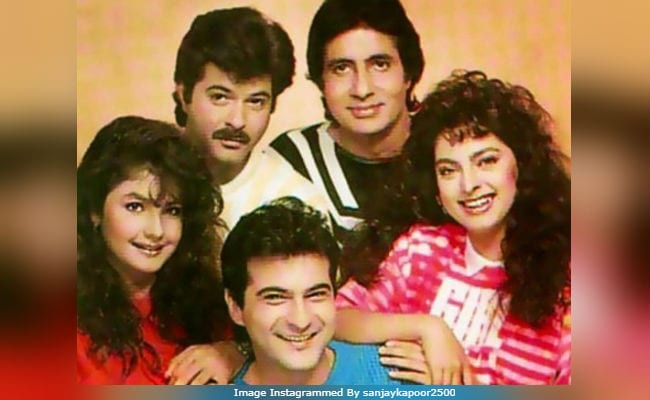 Sex Juhi - Amitabh Bachchan, Anil Kapoor, Juhi Chawla, Pooja Bhatt, Sanjay Kapoor In  An Epic Throwback Pic