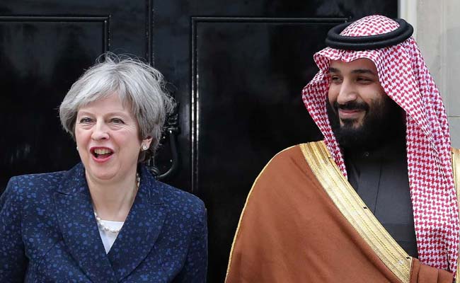 UK Rolls Out Red Carpet For Saudi Crown Prince Amid Protests