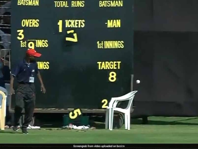 Watch: Pooja Vastrakars Six Leaves The Numbers Crumbling Off The Scoreboard