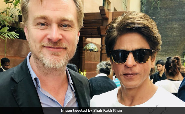 Shah Rukh Khan Meets Christopher Nolan, Tweets His "Fanboy Moment"