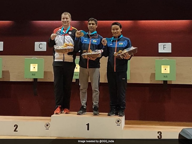 ISSF Shooting World Cup: Shahzar Rizvi Wins Gold; Bronze For Mehuli Ghosh, Jitu Rai