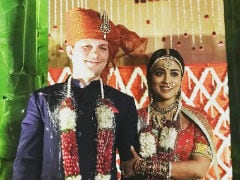 Trending: Pics From Shriya Saran And Andrei Koscheev's Udaipur Wedding