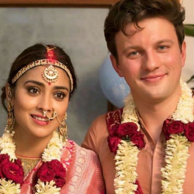 Pics From Shriya Saran And Andrei Koscheev&#39;s Wedding Album