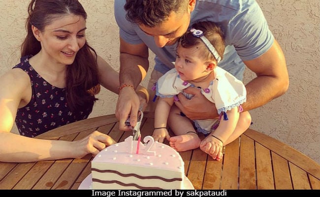 Soha Ali Khan, Kunal Kemmu Throw A Party For Daughter Inaaya On 'Half-Birthday'