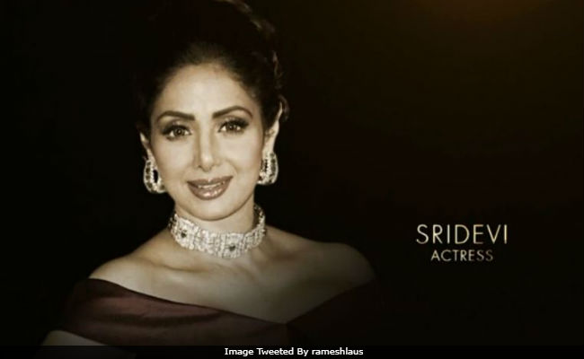 Oscars 2018: A Tribute To Sridevi And Shashi Kapoor From Hollywood