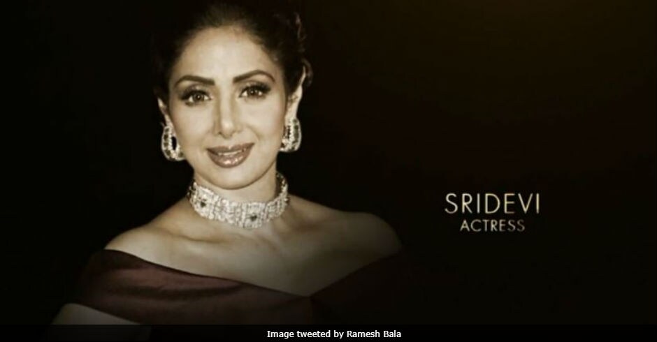 Sridevi Xnxx - Oscars 2018: A Tribute To Sridevi And Shashi Kapoor From Hollywood