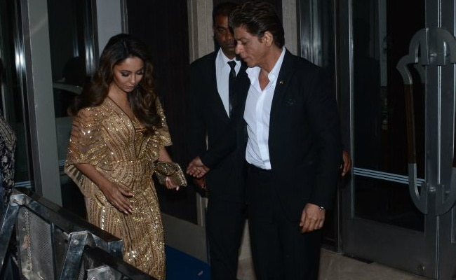 Shah Rukh Khan Helping Gauri Walk In Her Gown Is The Gold Standard Of Couple Goals