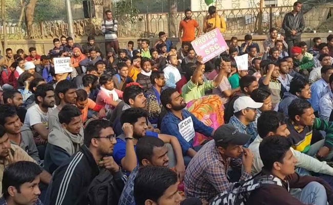 Despite CBI Probe Announcement, Protest Over SSC Exam Continues
