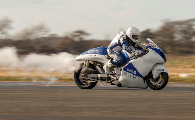 Modified Suzuki Hayabusa To Attempt Steam-Powered Land Speed Record