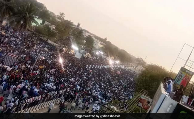 Thousands Protest In Tamil Nadu's Tuticorin Against Sterlite Copper Plant