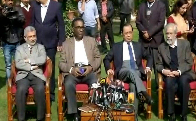 supreme court judges press conference
