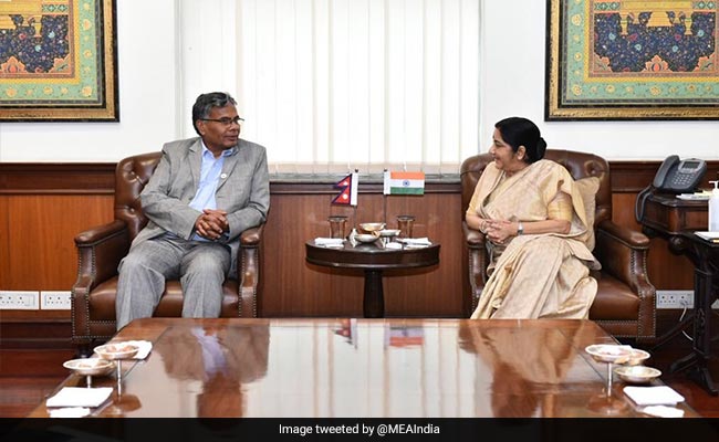 Sushma Swaraj Meets Nepal's Commerce Minister, Ways To Boost Trade Discussed