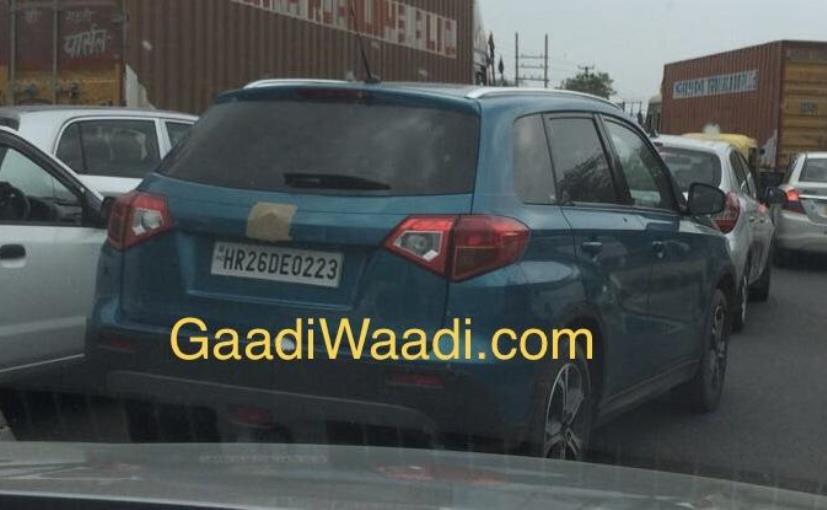 Suzuki Vitara Compact SUV Spotted In India Suzuki Vitara Compact SUV Spotted In India
