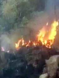 तमिलनाडु के थेनी के जंगलों में लगी भीषण आग, करीब 30 छात्र फंसे