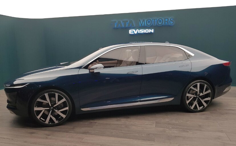 tata motors evision electric sedan concept