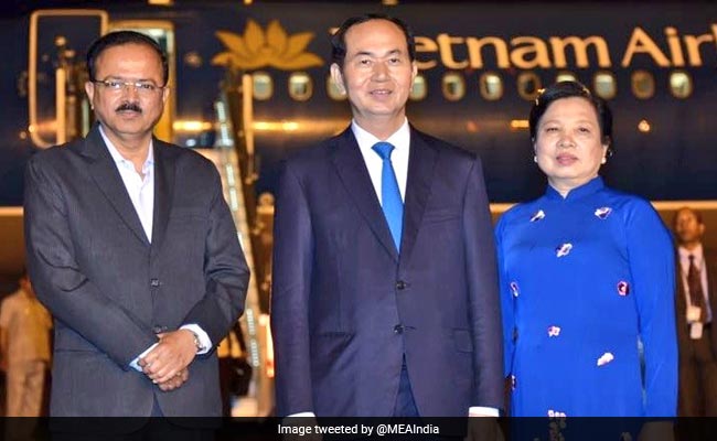Vietnam President Arrives In Delhi On 3-Day Visit
