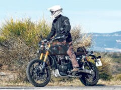 New Triumph Scrambler 1200 Spotted Testing