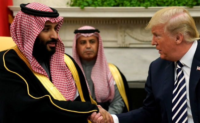 Donald Trump Welcomes Crown Prince, Says Saudi Arabia 'Very Wealthy'