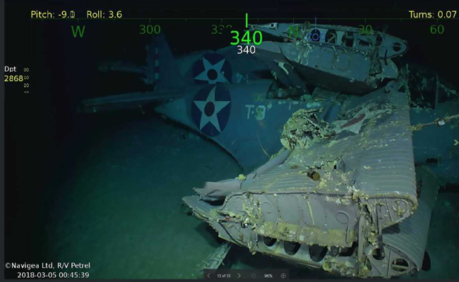 Wreckage Of World War 2 Aircraft Carrier USS Lexington Found