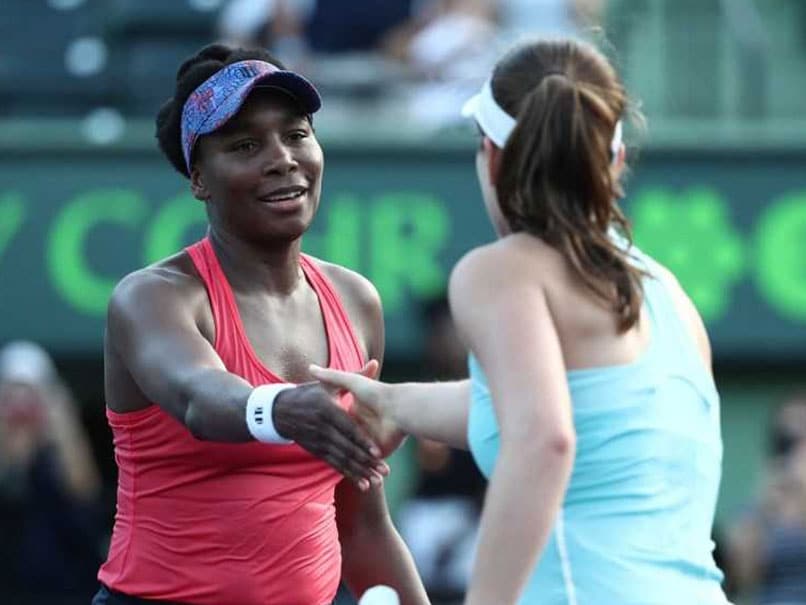 Miami Open: Venus Williams Ousts Defending Champ Johanna Konta To Reach Quarters Miami Open: Venus Williams Ousts Defending Champ Johanna Konta To Reach Quarters