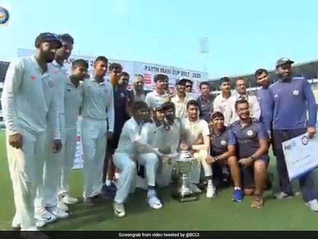 Vidarbha Beat Rest Of India To Clinch Maiden Irani Cup Title
