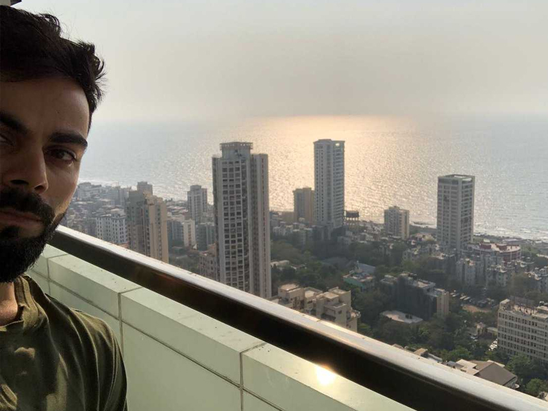 Virat Kohli Shares The First Glimpse Of His New Mumbai Home