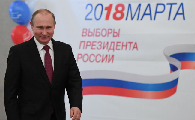 Vladimir Putin Easily Wins Another Six-Year Term, Firms Grip On Russia