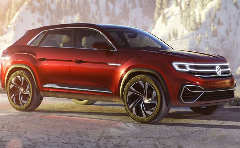 New York Motor Show: Volkswagen Atlas Cross Sport Concept Unveiled