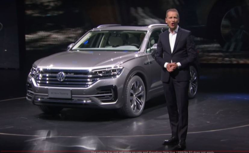 New-Gen Volkswagen Touareg SUV Makes Its Global Premiere