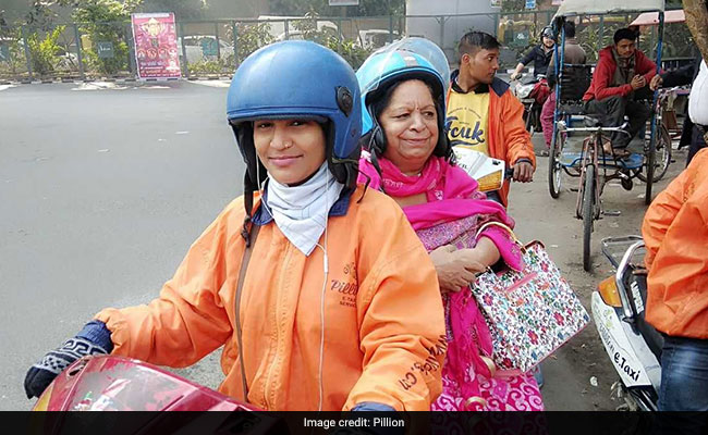 On Women's Day, Meet Delhi's First Female Bike Taxi Driver