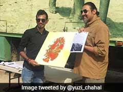 Yuzvendra Chahal Pays A Visit To Elephant Rescue Centre