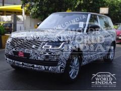 2018 Range Rover Facelift Spotted Testing In India